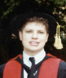 PhD picture, complete with 
silly hat